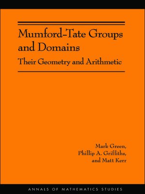 cover image of Mumford-Tate Groups and Domains